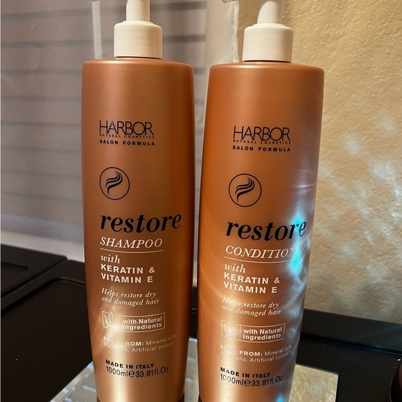 Harbor Natural Cosmetics Hair Restore Shampoo Conditioner By Hnc